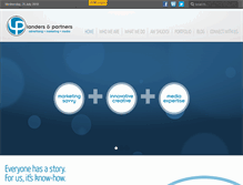 Tablet Screenshot of landersandpartners.com